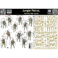 Master Box Jungle patrol, Vietnam War series 1:35 (MB3595)