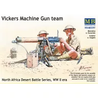   Master Box Vickers machine-gun crew, Desert battle 1:35 (MB3597)
