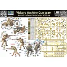 Master Box Vickers machine-gun crew, Desert battle 1:35 (MB3597)