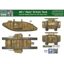Master Box MK I Male British tank,Special modificat 1:72 (72003)