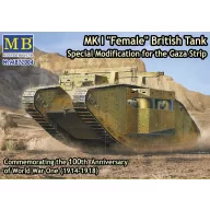   Master Box Mk I Female British tank,Specila modific 1:72 (72004)