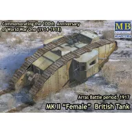   Master Box Mk II Female British tank.Arras Battle 1:72 (72006)