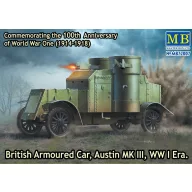   Master Box Austin Mk.III British armored car1914-18 1:72 (72007)