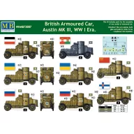   Master Box Austin Mk.III British armored car1914-18 1:72 (72007)