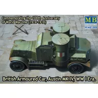   Master Box Austin Mk.IV British armored car,1914-18 1:72 (72008)