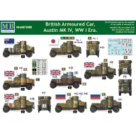   Master Box Austin Mk.IV British armored car,1914-18 1:72 (72008)