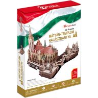 CubicFun Mátyás Templom, Halászbástya 3D Puzzle MC128h