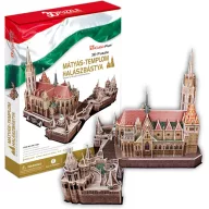 CubicFun Mátyás Templom, Halászbástya 3D Puzzle MC128h