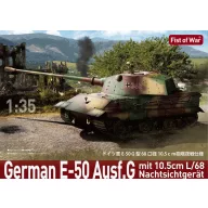   Modelcollect Fist of War German E60 ausf.D late type 12.8cm tank (UA35030)