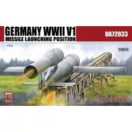   Modelcollect Germany WWII V1 Missile launching positi 2 in 1 1:72 (UA72033)