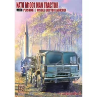   Modelcollect Nato M1001 MAN Tractor & Pershing Missile Erector Launcher Missile Erector Launcher 1:72 (UA72084)