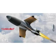   Modelcollect German WWII aircraft weapon set, X-4 *10 and SC1000 *4 (UA72216)