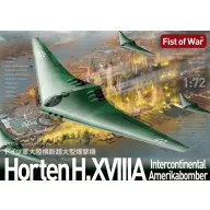  Modelcollect German WWII horten 18A super long-range strategic bomber primer ver 1:72 (UA72218)
