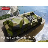   Modelcollect German WWII P.1000 ratte scharnhorst,1944 1:72 (UA72355)