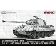   Meng German Heavy Tank Sd.Kfz.182 King Tiger (Henschel Turret) 1:72 (72-011)