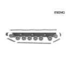 Meng Chinese PLZ05 155mm Self-Propelled Howitzer 1:72 (72-014)
