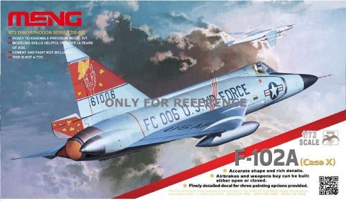 Meng F-102A (Case X) 1:72 (DS-003)
