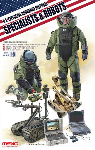 Meng U.S. explosive ordnance disposal special 1:35 (HS-003)