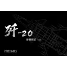 Meng Chinese J-20 Stealth Fighter Beast Mode 1:48 (LS-002s)