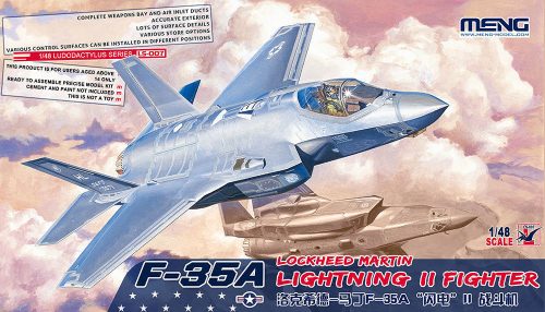 Meng F-35A Lockheed Martin Lightning II Fight 1:48 (LS-007)