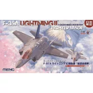   Meng Lockheed Martin F-35A Lightning II Fight JASDF,Achtung-Anleitung nur japanisch 1:48 (LS-008)