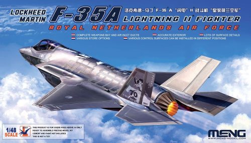 Meng Lockheed Martin F-35A Lightning II Fighter Royal Netherl AirForce 1:48 (LS-011)