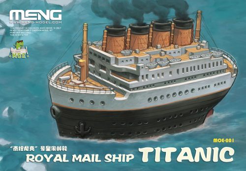 Meng Royal Mail Ship Titanic (CARTOON MODEL)  (MOE-001)