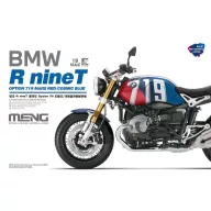   Meng BMW R nineT Option 719 Mars Red/CosmicBlue (Pre-colored Edition) 1:9 (MT-003t)