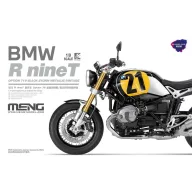   Meng BMW R nineT Option 719 Black Storm Metallic/Vintage (Pre-colored Edition) 1:9 (MT-003u)