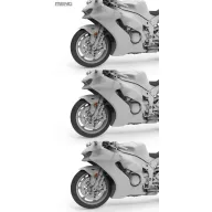 Meng Kawasaki Ninja ZX-10RR 1:9 (MT-008)