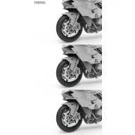 Meng Kawasaki Ninja H2R 2018 1:9 (MT-011)