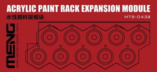 Meng Acrylic Paint Rack Expansion Module  (MTS-043a)