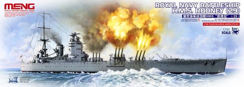 Meng Royal Navy Battleship H.M.S.Rodney (29) 1:700 (PS-001)