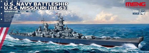 Meng U.S. Navy Battleship U.S.S. Missouri (BB-63) 1:700 (PS-004)