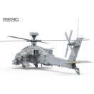 Meng AH-64D Saraf Heavy Attack Helicopter (Israeli Air Force) Special Edition (incl. Two Resin figures) 1:35 (QS-005s)