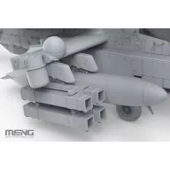   Meng AH-64D Saraf Heavy Attack Helicopter (Israeli Air Force) Special Edition (incl. Two Resin figures) 1:35 (QS-005s)