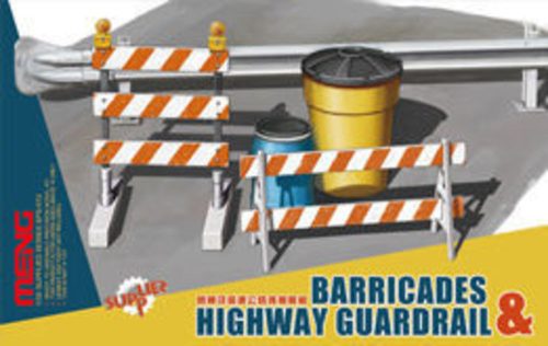 Meng Barricades & Highway Guardrail 1:35 (SPS-013)