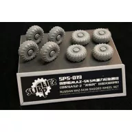 Meng Russian MAZ-543M Sagged Wheel Set (Resin 1:35 (SPS-019)