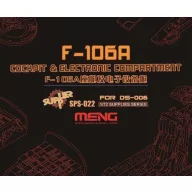   Meng F-106A Cockpit & Electronic Compartment (Resin) 1:72 (SPS-022)
