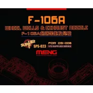 Meng F-106A Wheel Wells & Exhaust Nozzle(Resi 1:72 (SPS-023)