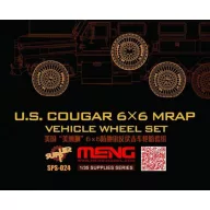 Meng U.S.Cougar 6x6 MRAP Vehicle Wheel Set 1:35 (SPS-024)