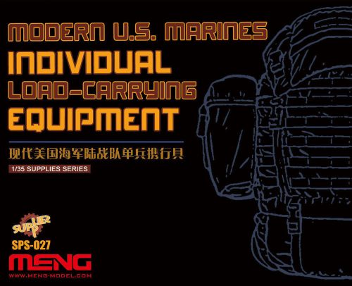 Meng Modern U.S.Marines Individual Load-Carry Carrying Equipment (Resin) 1:35 (SPS-027)