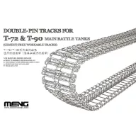   Meng Double-Pin Tracks for T-72 & T-90 Main Battle Tanks(Cement-Free Worka 1:35 (SPS-030)
