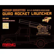   Meng Pickup Mounted Quad Rocket Launcher (RESIN) 1:35 (SPS-040)