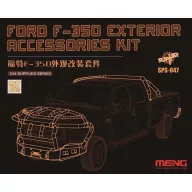 Meng Ford F-350 exterior accessoriesKit(resin 1:24 (SPS-047)