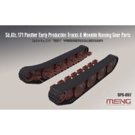   Meng German Medium Tank Sd.Kfz.171 PantherEar Production Tracks&Movable Running GearParts 1:35 (SPS-057)