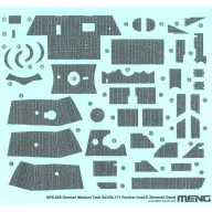   Meng German Medium Tank Sd.Kfz.171 Panther Ausf.D Zimmerit Decal 1:35 (SPS-058)