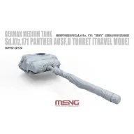   Meng German Medium Tank Sd.Kfz.171 Panther Ausf.D Turret(Travel Mode)(RESIN) 1:35 (SPS-059)