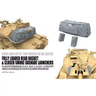   Meng Israel Main Battle Tank Magach 6B GAL BATASH Fully Loaded Rear Basket 1:35 (SPS-065)