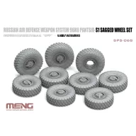   Meng Russian Air Defense Weapon System 96K6 Pantsir-S1 Sagged Wheel Set 1:35 (SPS-068)